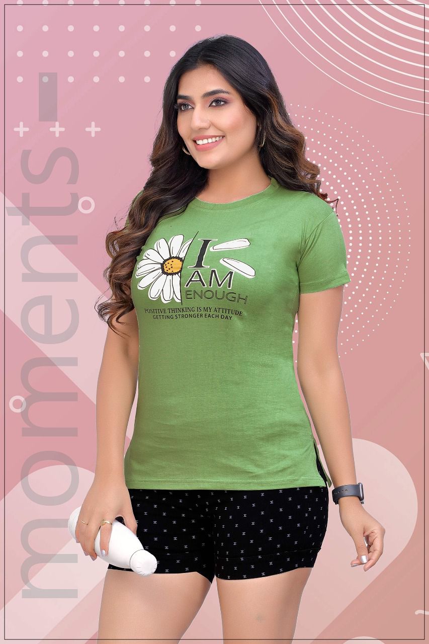 Ns Rich Girl 01 Regular Wear Wholesale Ladies Tshirt Collection
